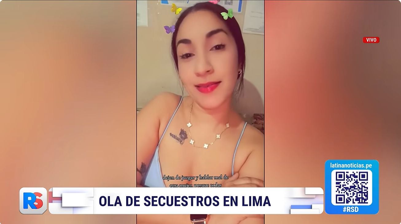 Detenida era bastante activa en redes sociales. Foto: Latina