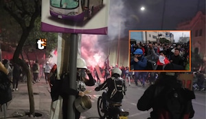 Segundo día de Marcha de la Generación Z: Jóvenes y policías se enfrentaron en la av. Abancay