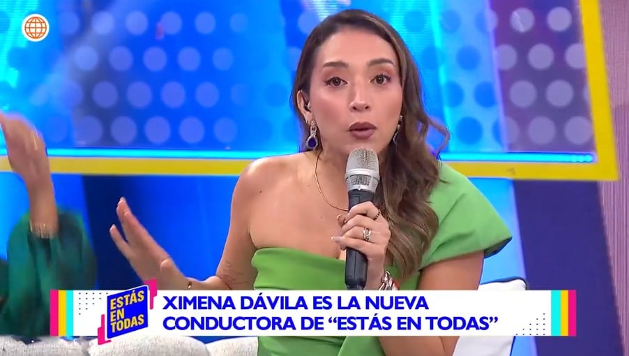 Ximena Dávila es la nueva compañera de Choca Mandros y Melissa paredes.