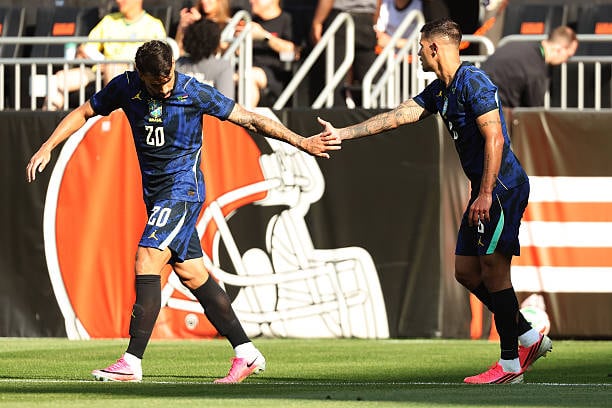 Brasil vs. Egipto. (Foto: Getty Images)