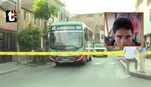 ¡Lo atacó a traición! Falso pasajero sube a bus y ejecuta a chofer a balazos en Santa Anita