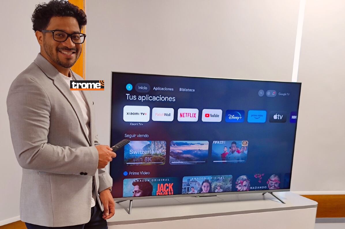 El gerente de la División de Televisores y Ecosistema en Xiaomi, Zamir Huamán, explica sobre características que más buscan los peruanos al comprar un televisor. (Entrevista: Isabel Medina / Trome).