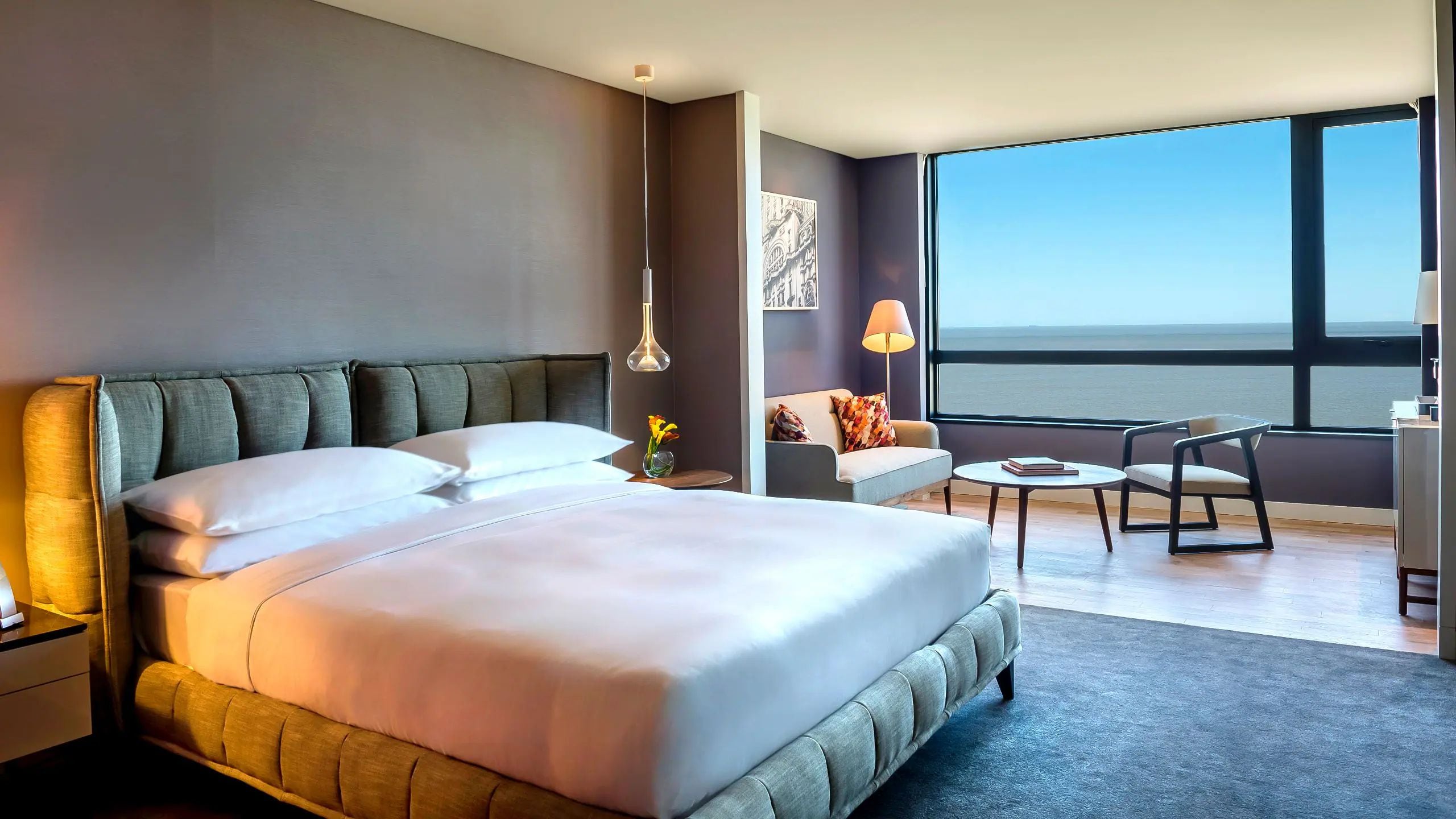 Suite del Hotel Hyatt Montevideo en la que concentró Alianza Lima.