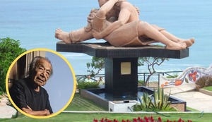 Víctor Delfín: Popular estatua del Parque del Amor se comprometen después de 30 años