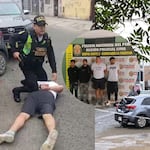 Sicarios acribillan a dos y caen en persecución