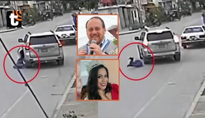 Alcalde arrastra violentamente a su pareja con su camioneta: burgomaestre fugó tras cometer cobarde agresión