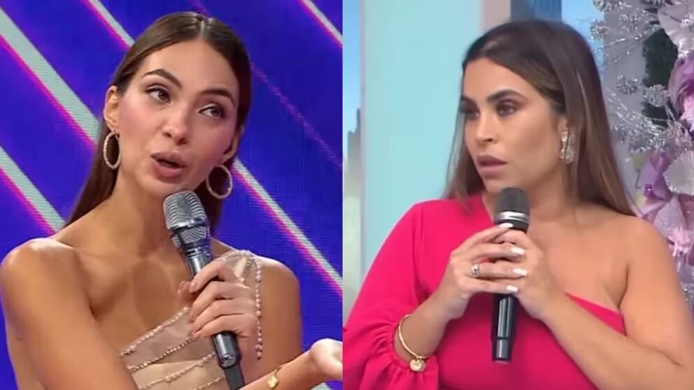 Natalie Vértiz encara a Ethel tras sorprenderse por casa de Jefferson Farfán. (Composición)