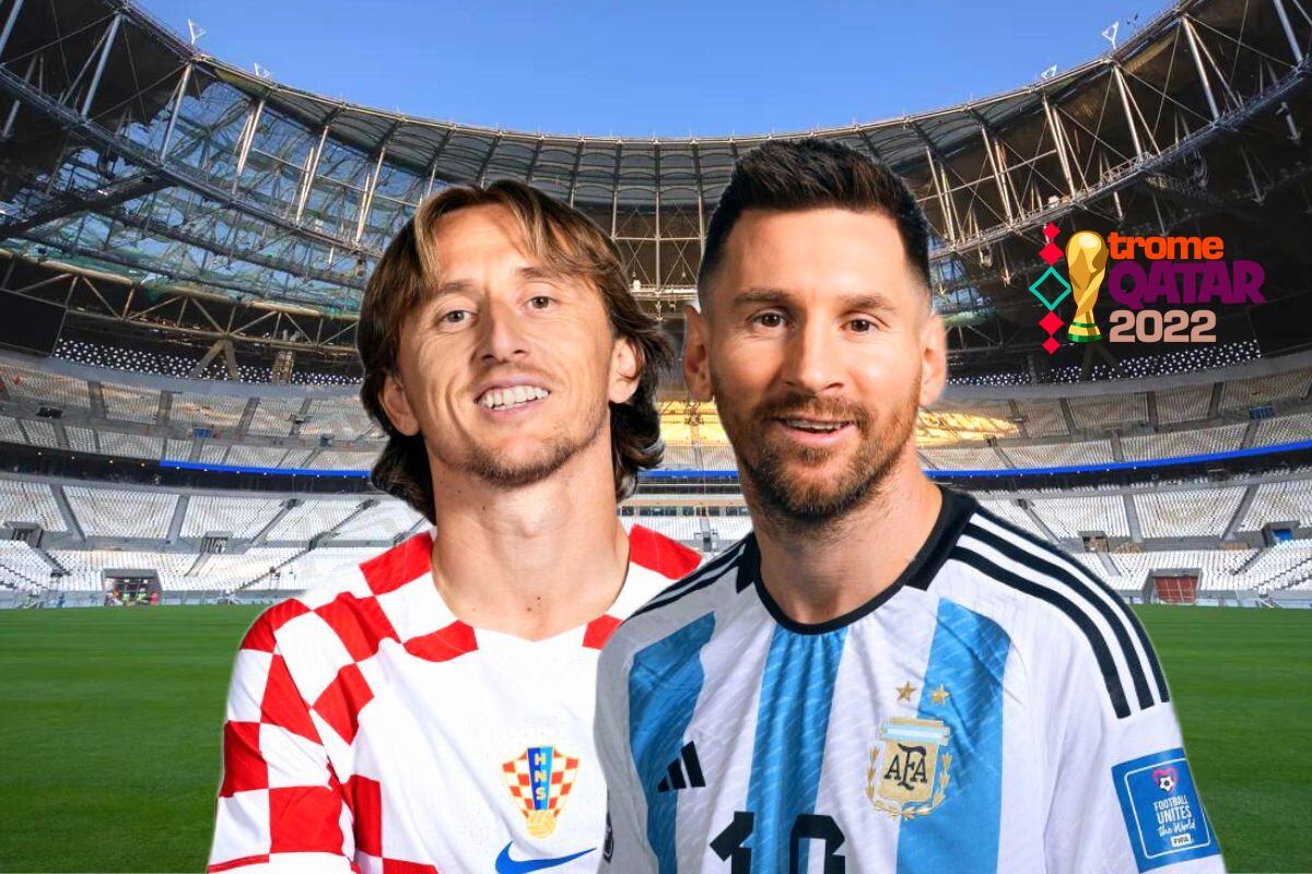Modrić y Messi, con sus equipos disputan pase a semifinales del Mundial de Qatar 2022 (Foto: Getty Images)