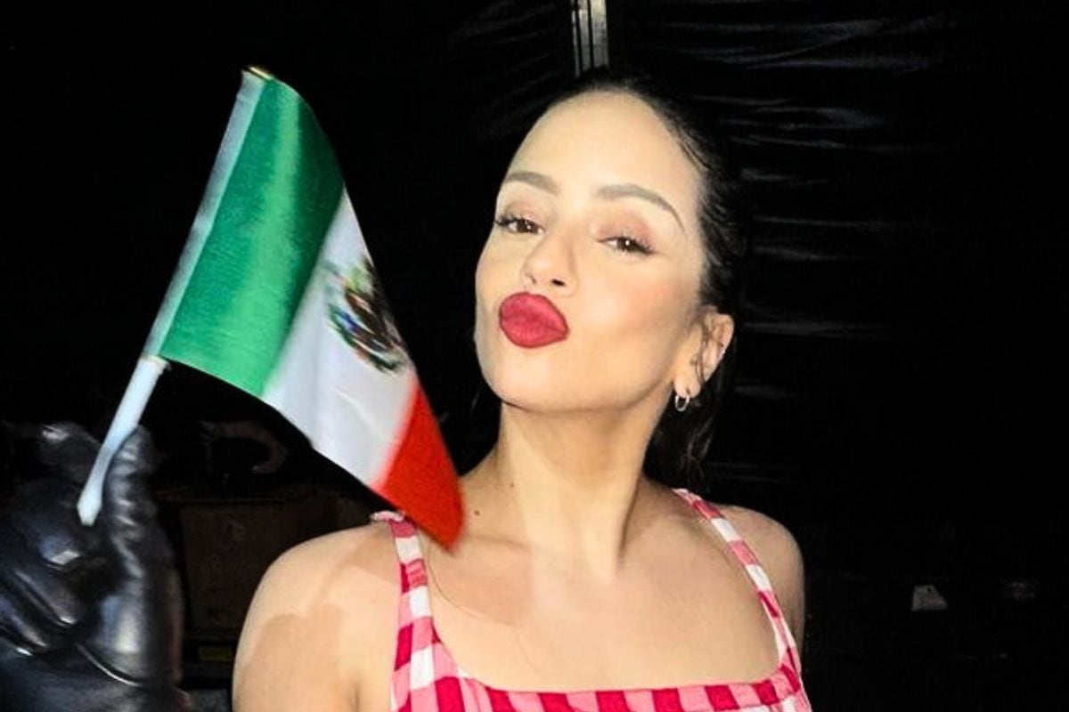 La cantante española previo a su presentación en el Zócalo de Ciudad de México (Foto: Rosalía / Instagram)