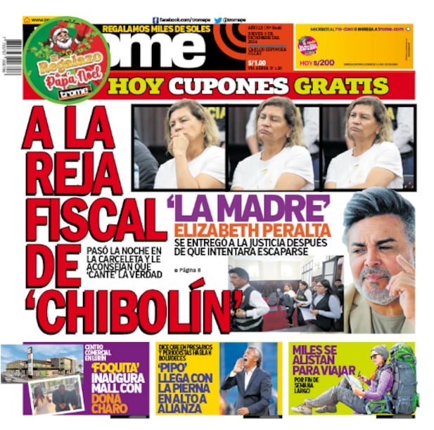 Portada de Trome