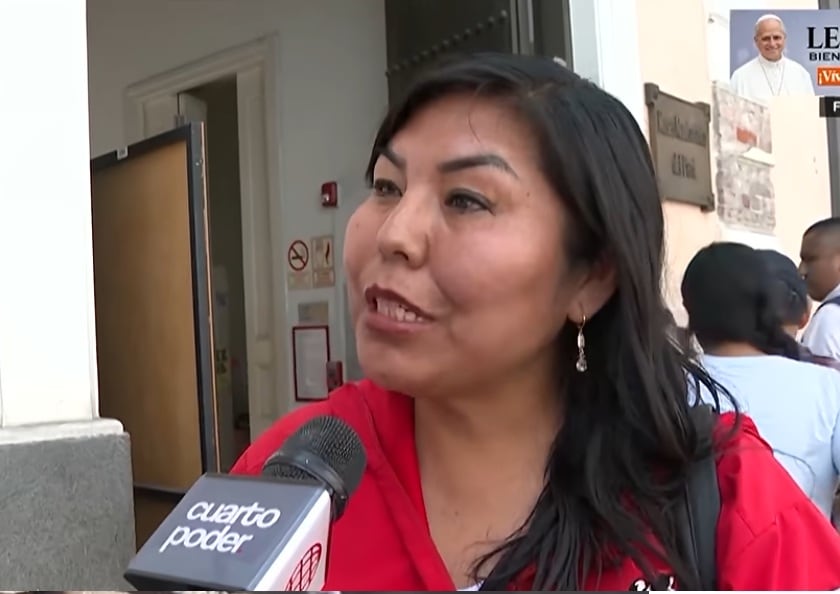 Congresista Graciela Chipana en el ojo de la tormenta. (Cuarto Poder)