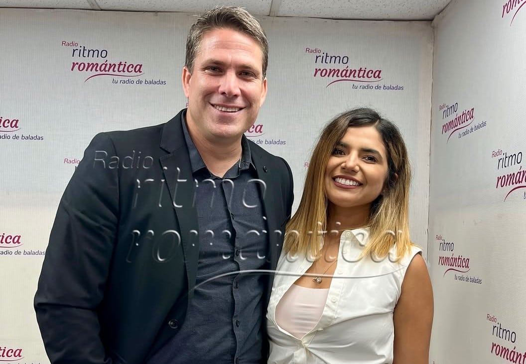 Paco Bazán y Susana Alvarado (IG Radio Ritmo)