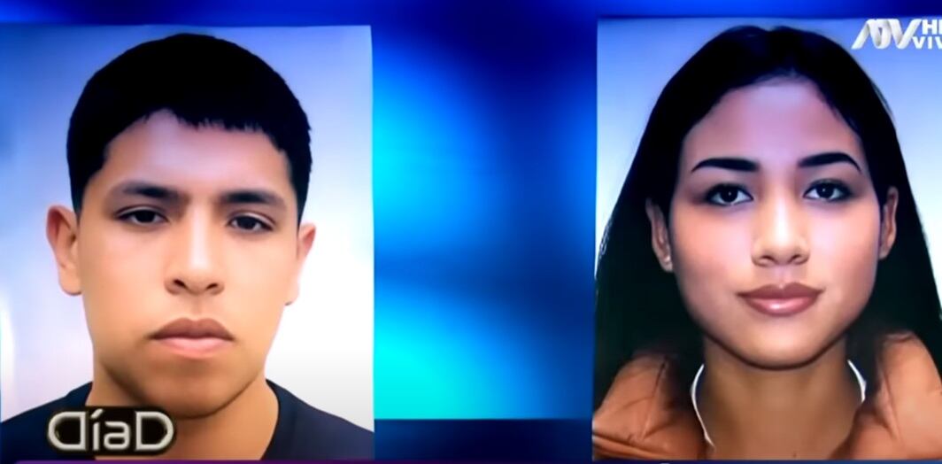 Christian Rojas Mego y Rosa Luz Huertas . (Captura Día D)