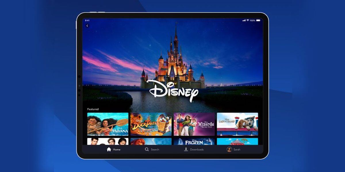 Disney Plus en iPad.