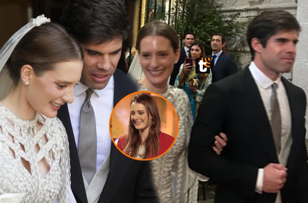 Micaela Belmont, actriz de ‘Los Vilchez’, se casó con el hermano de la duquesa de Huéscar en España.