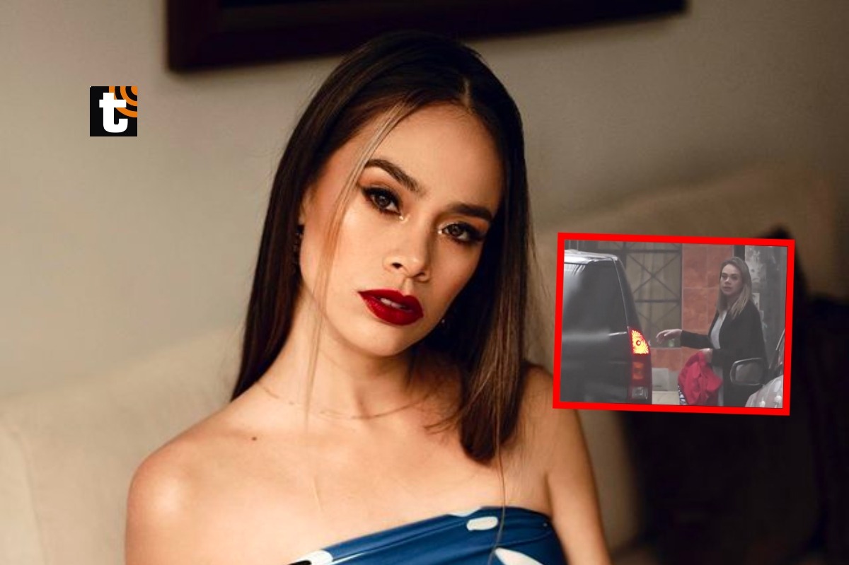 Jossmery Toledo es captada ingresando de edificio donde habría estado Jefferson Farfán