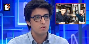 Las imágenes muestran cómo Ugarte desafía verbalmente a Ezeta, lo insulta y le tira los lentes de un manazo.