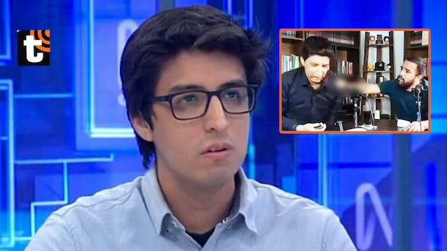 Carlos Ezeta, quien golpeó a excongresista en 2020, es agredido e insultado durante entrevista