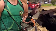 ¿De la televisión a las calles? Ex chico reality es captado buscando comida en la basura y durmiendo debajo de un puente: “Ayúdame”
