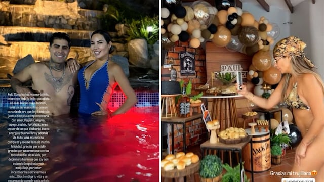 Pamela López sorprende a Paul Michael con exclusiva fiesta por sus 28 años