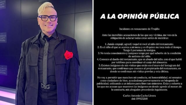 ¡Lo niega todo! Carlos Cacho responde a tras ser acusado de agredir a menor con autismo