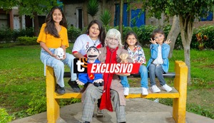 Papito lleva más de diez años imitando al ‘Doctor Chapatín’ para sacar adelante a sus hijas