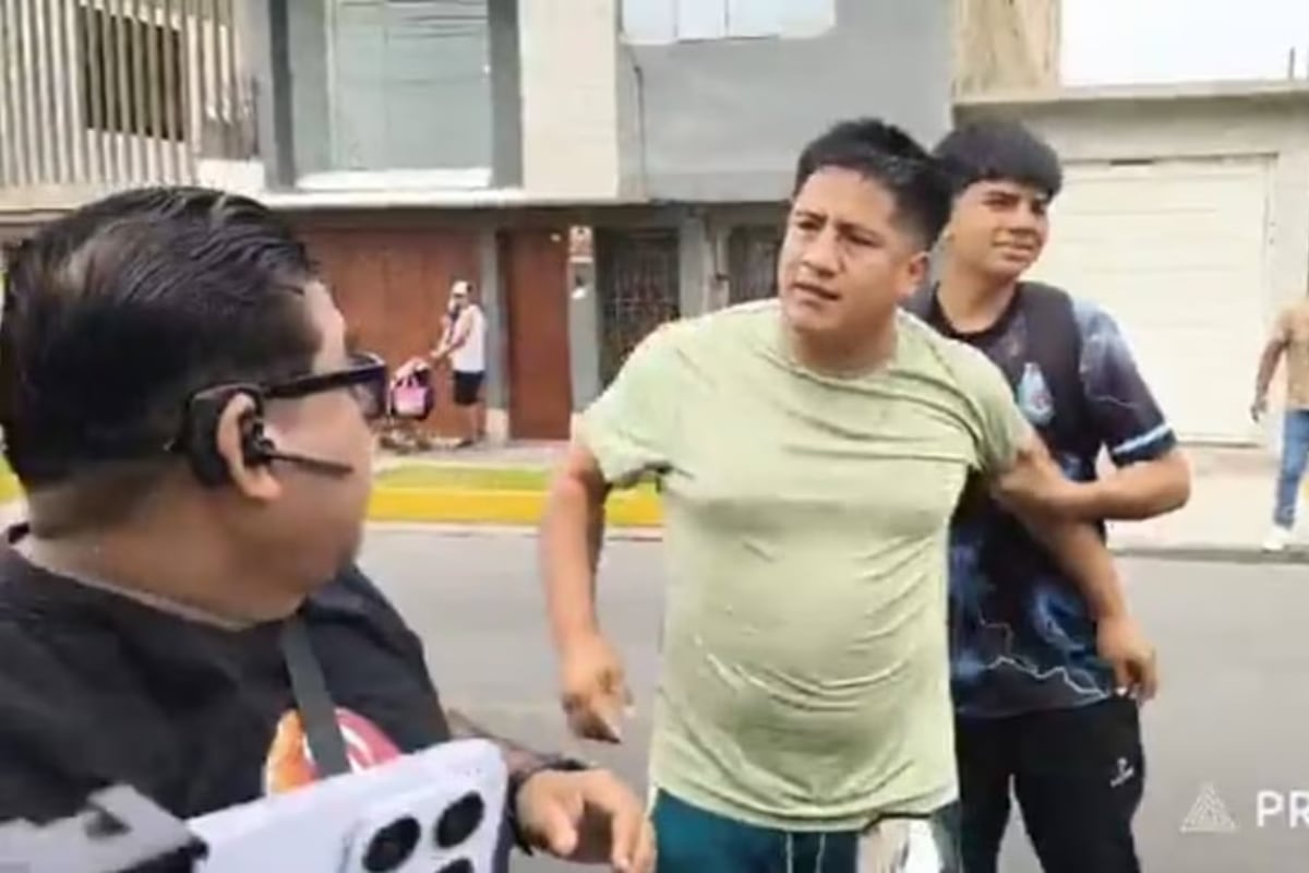 Periodista es agredido durante cobertura informativa en Chincha. (Foto: La Verdad En Noticias-Chincha)