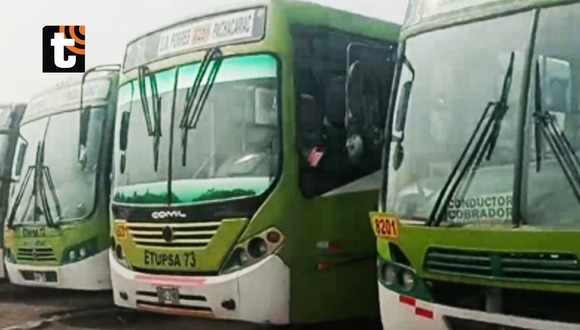 TROME - Bus de la línea 73 fue atacado a balazos extorsionadores