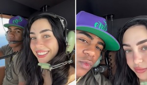 Nicki Nicole y Lamine Yamal disfrutan romántico paseo en helicóptero