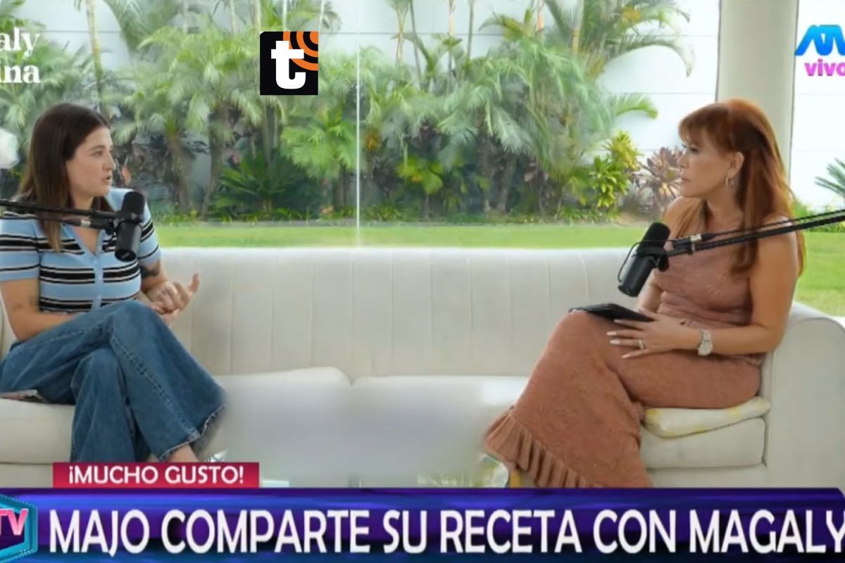 'Majo con Sabor' habló con Magaly sobre su relación con Gabriel Calvo.
