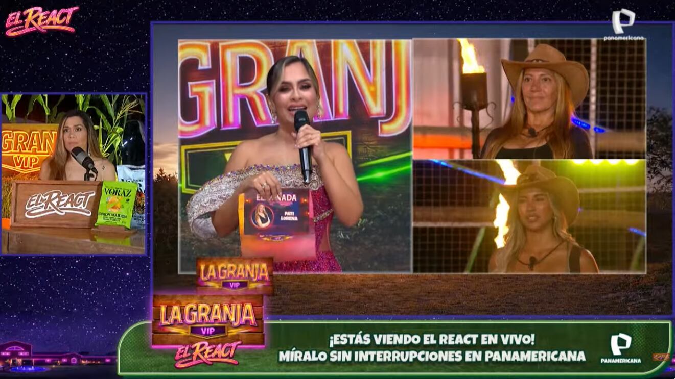 Pati Lorena quedó nuevamente eliminada de 'La Granja vip'.