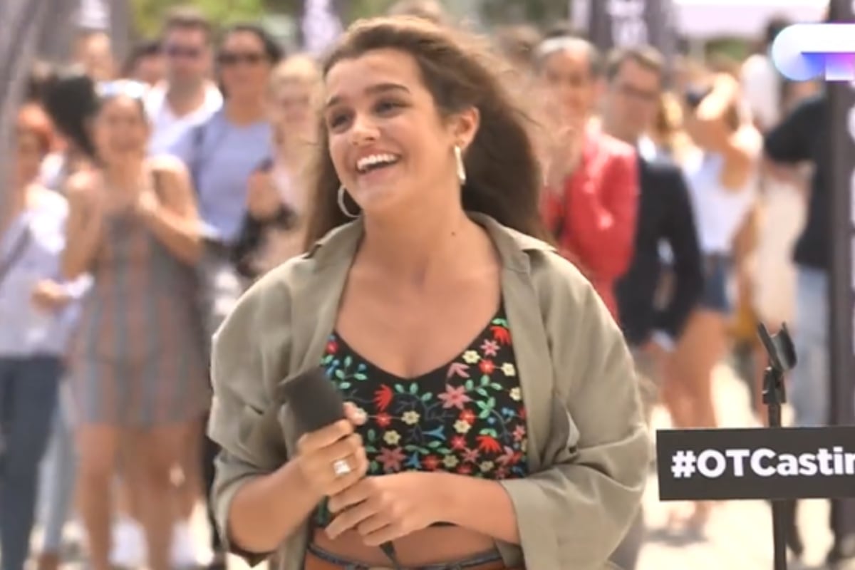 Amaia Romero durante su casting en "OT" (Foto: Operación Triunfo / Twitter)