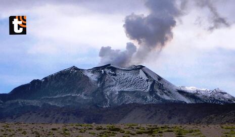 ¡Precaución en Arequipa! Volcán Sabancaya registra fuerte actividad e IGP eleva alerta a nivel naranja