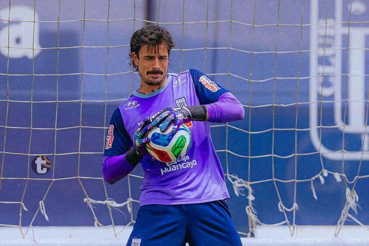 Guillermo Viscarra sería la sorpresa en el arco de Alianza Lima este lunes ante Melgar (Foto: @Billyvis13)