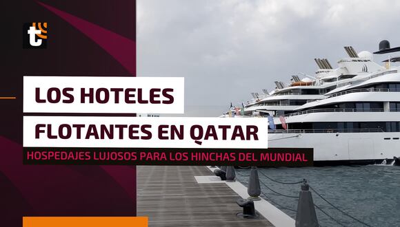 Los hoteles flotantes de Qatar: hinchas se hospedan en lujosa embarcaciones
