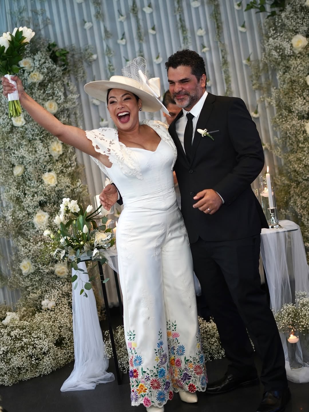 La actriz contrajo matrimonio con Sergio Coloma. (Instagram: @nataliasalasz)