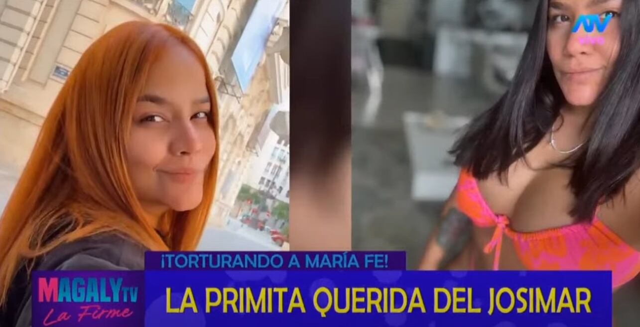 Verónica Gonzáles es la mujer con quien fue captado Josimar de la mano en España.