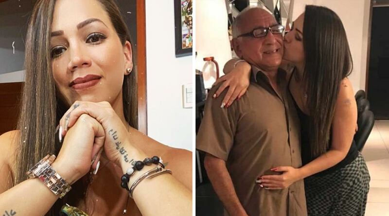 Melissa Klug perdió a su padre. (Foto: Captura Instagram)