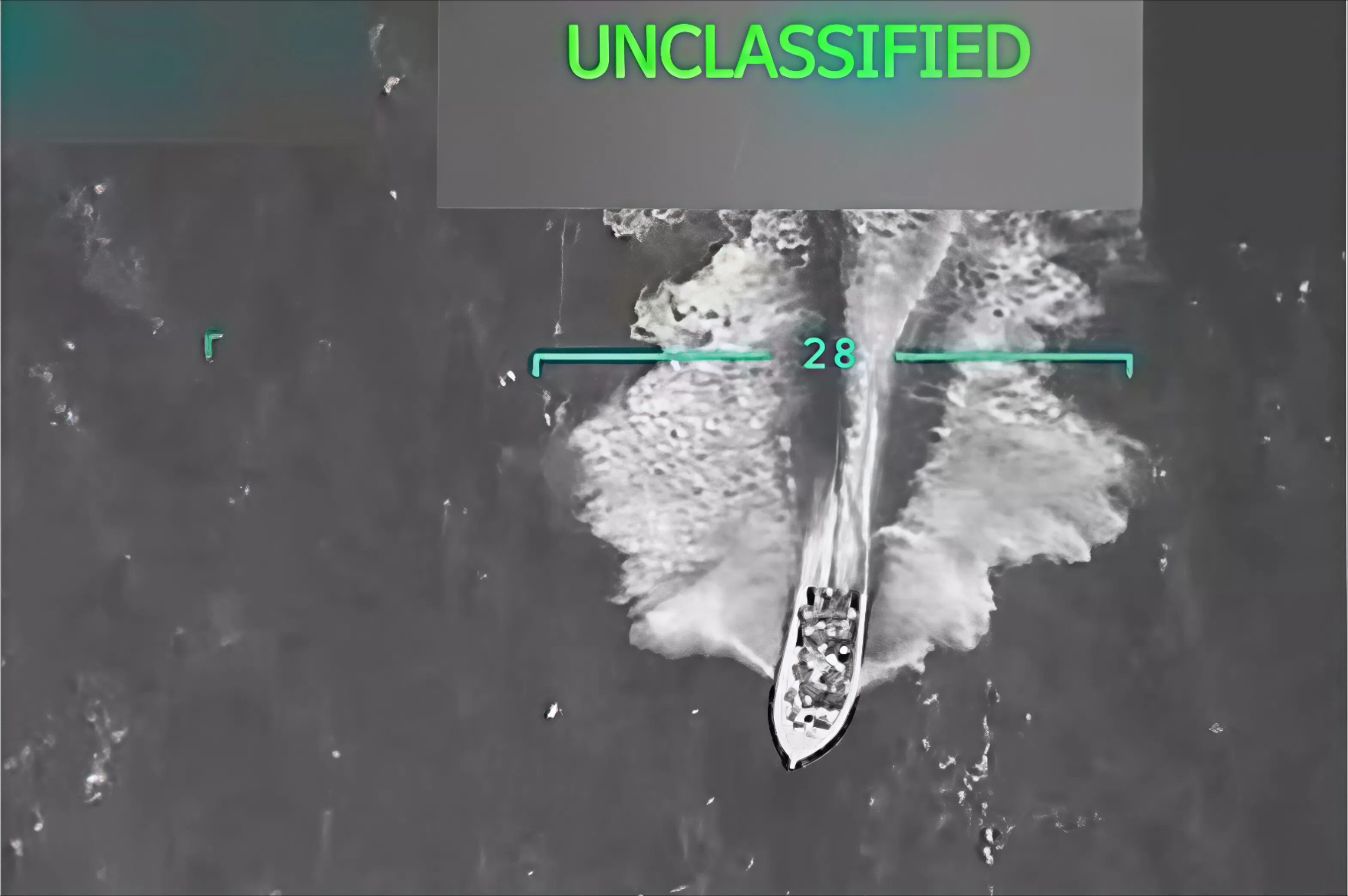 Estados Unidos hundió embarcación de Venezuela. (Captura de vídeo).