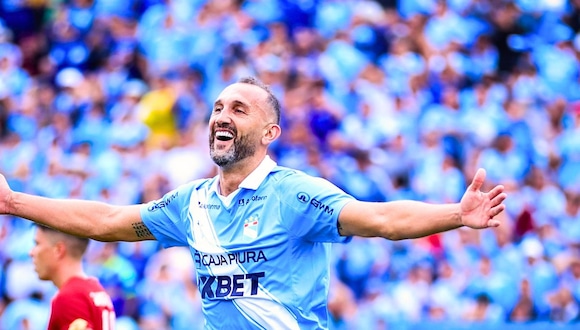 Gol de Hernán Barcos para anotar el 2-0 de Sporting Cristal vs. Sport Huancayo. (Video: Liga 1 Max / Foto: GEC)