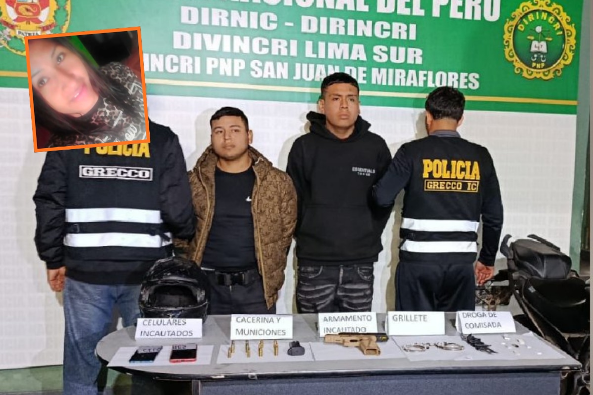 Sospechosos fueron detenidos por muerte de dirigente de olla común en San Juan de Miraflores. (Ministerio del Interior)