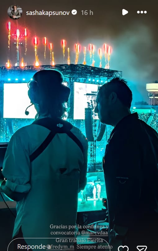 Sasha Kapsunov lució su talento al estar a cargo de las tomas aéreas en los conciertos de BTS en Lima.