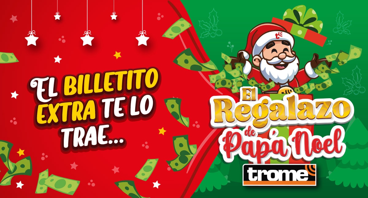 El Regalazo de Papá Noel, la nueva promoción de Trome.