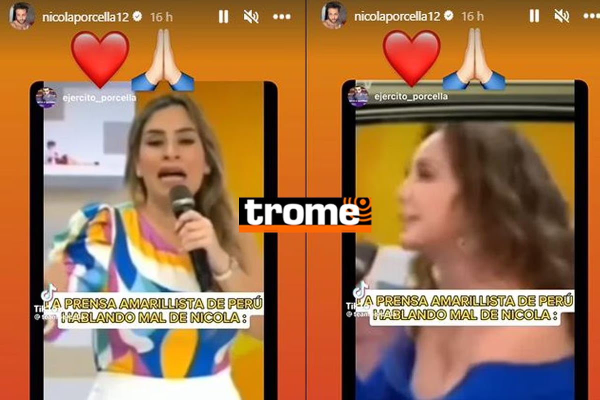 Nicola Porcella arremete en contra de Ethel Pozo y Janet Barboza