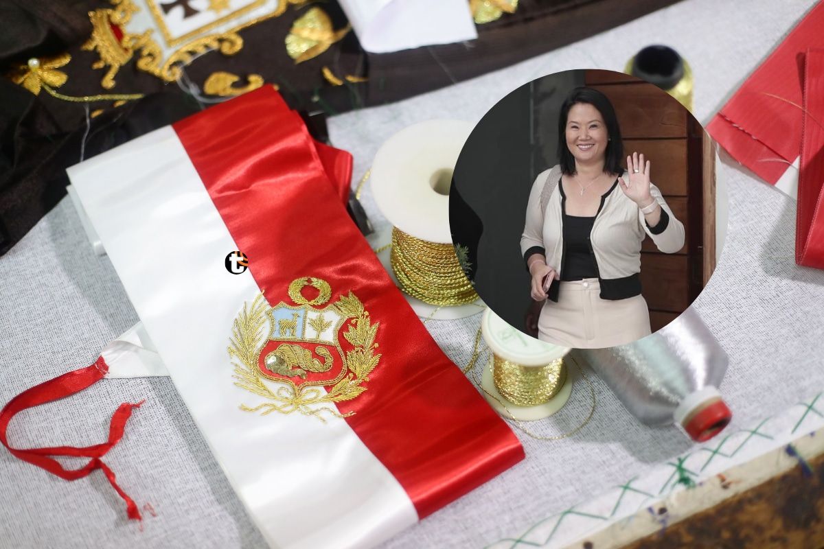 Banda presidencial de Keiko Fujimori