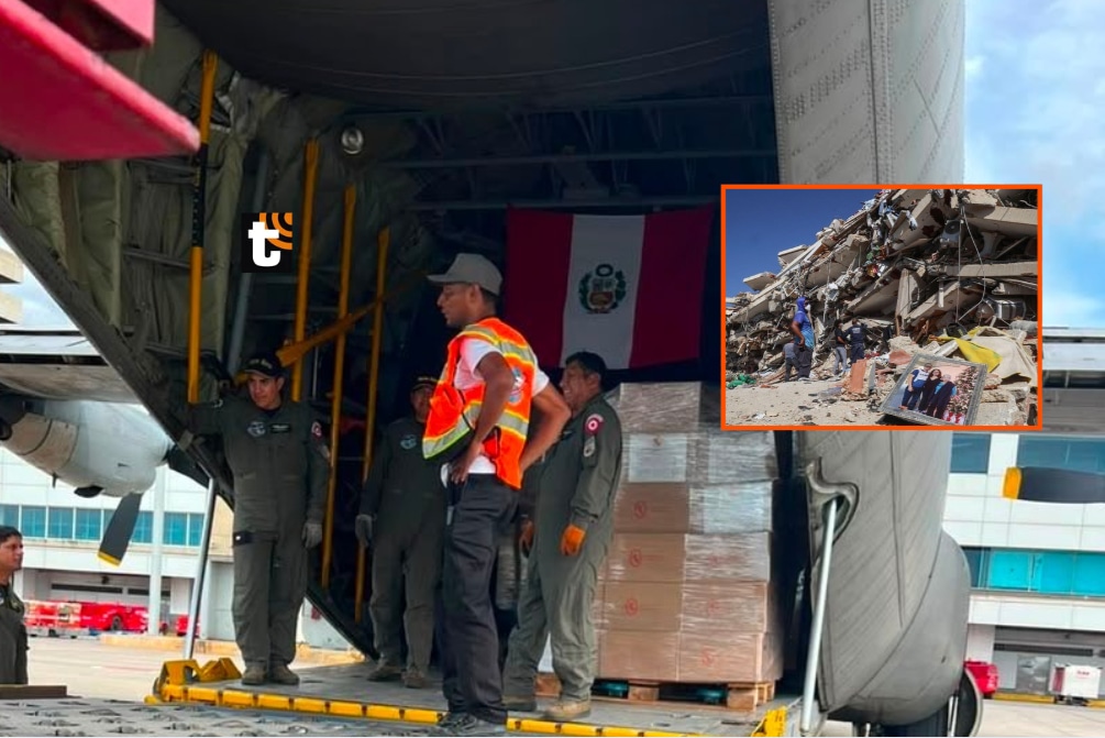 Llegaron a Caracas las 14 toneladas de ayuda humanitaria del Gobierno del Perú tras los dos terremotos en Venezuela.