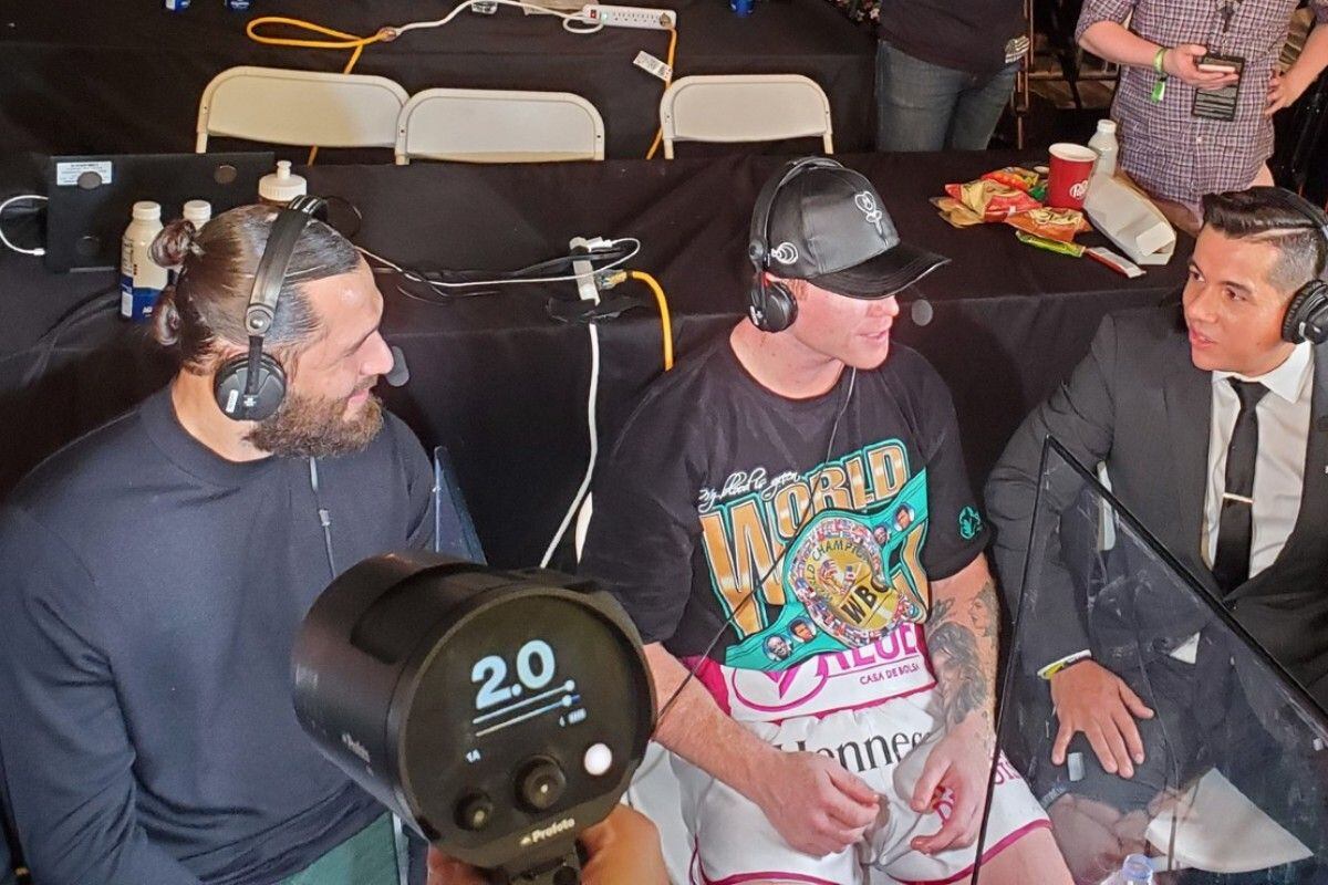 Jorge Masvidal felicitó al Canelo Álvarez por su triunfo ante Yildirim (@barbosabox)