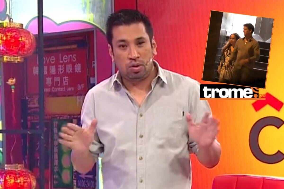 Aldo Miyashiro le deseó lo mejor a Érika Villalobos en esta nueva etapa de su vida. (Capturas América /ATV)