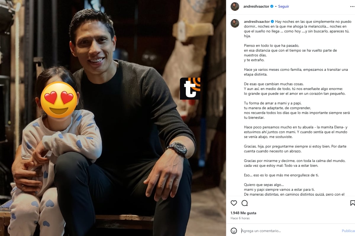 Actor publica curioso mensaje en sus redes sociales. (Fuente: Instagram)