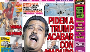 PIDEN A TRUMP ACABAR CON MADURO